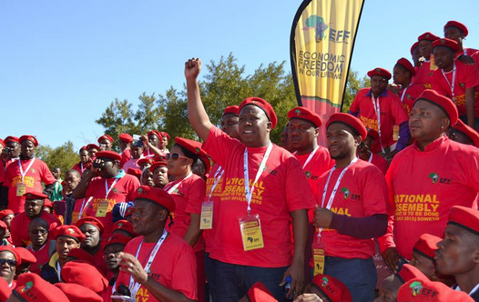 EFF Supporters. Source: effighters.org.za