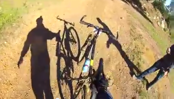 Bicycle thieves caught on GoPro camera Bicycle thieves caught on GoPro camera