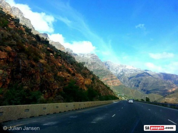 Snow in South Africa