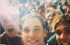 Chad le Clos selfie at South African airport