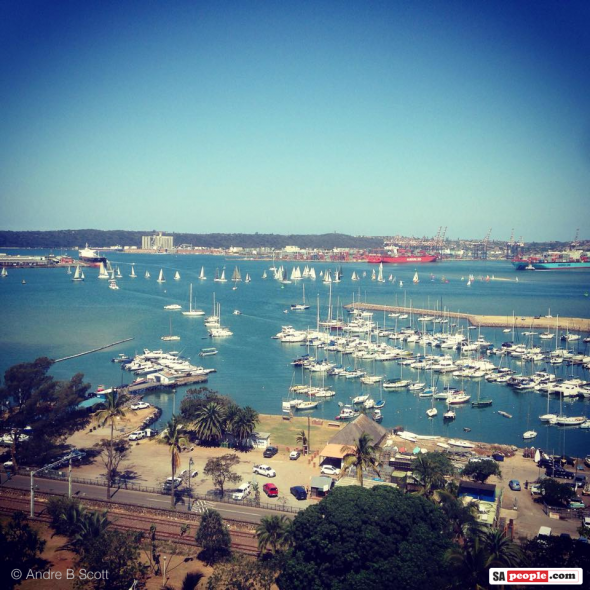 Photo: Andre B Scott - "Durban Harbour. Sunday 21 September"