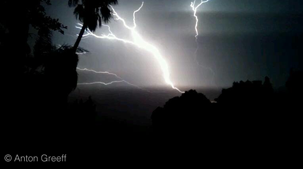 Johannesburg lightning