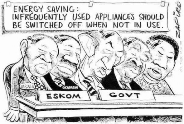 South African load shedding humour