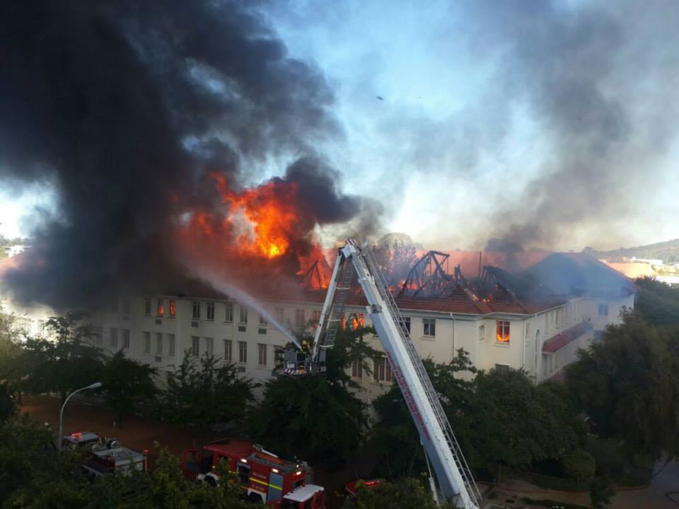fire at van der sterr building
