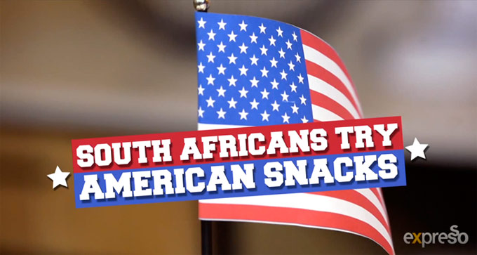 South Africans try American Snacks