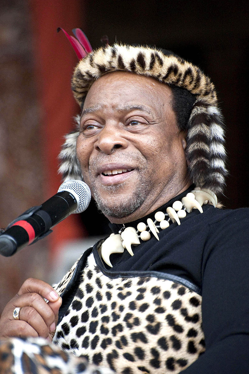"King Goodwill Zwelithini" by Reinhardth - Reinhardt Hartzenberg. Licensed under CC BY-SA 3.0 via Wikimedia Commons - http://commons.wikimedia.org/wiki/File:King_Goodwill_Zwelithini.jpg#/media/File:King_Goodwill_Zwelithini.jpg