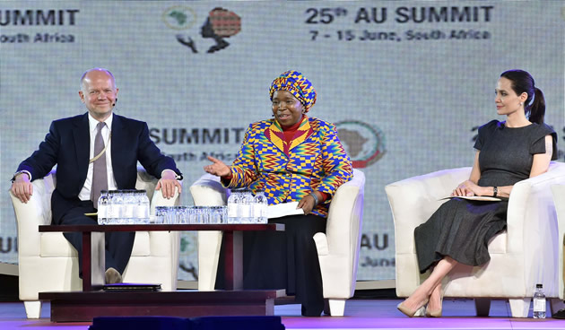 Angelina Jolie at the AU Summit Angelina Jolie at the AU Summit