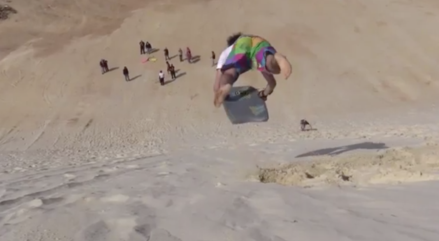 sandboarding