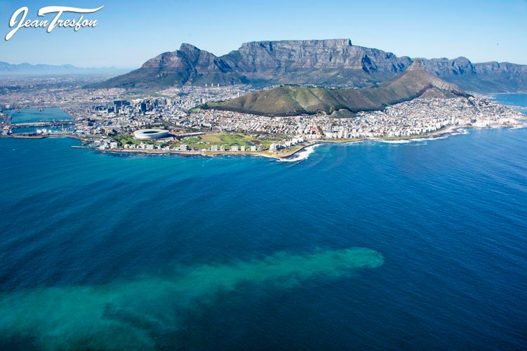Cape Town untreated sewage at sea