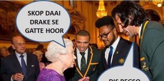 Springboks meet the Queen