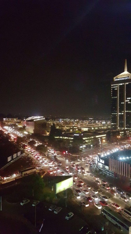 Sandton traffic after bridge collapse