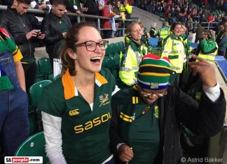 Springbok fans