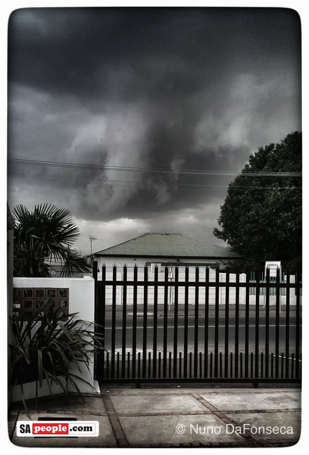 Joburg storm clouds