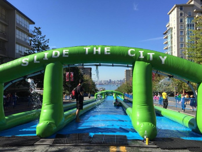 waterslide