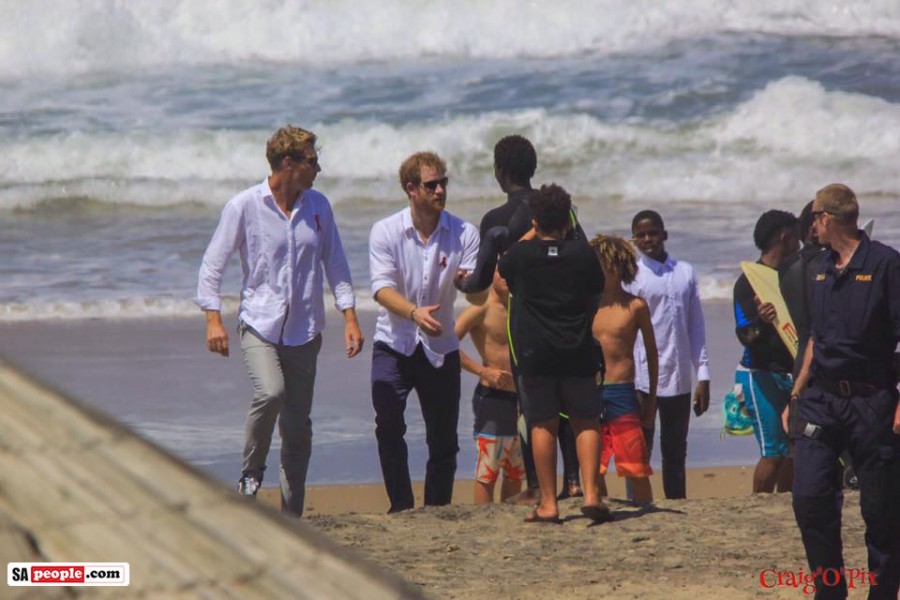 Prince Harry in Durban