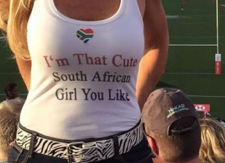 Cute SA girl t-shirt in Vegas
