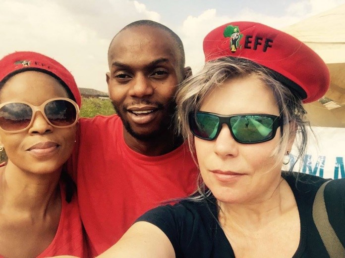 Viv Vermaak voting Register to vote in South Africa