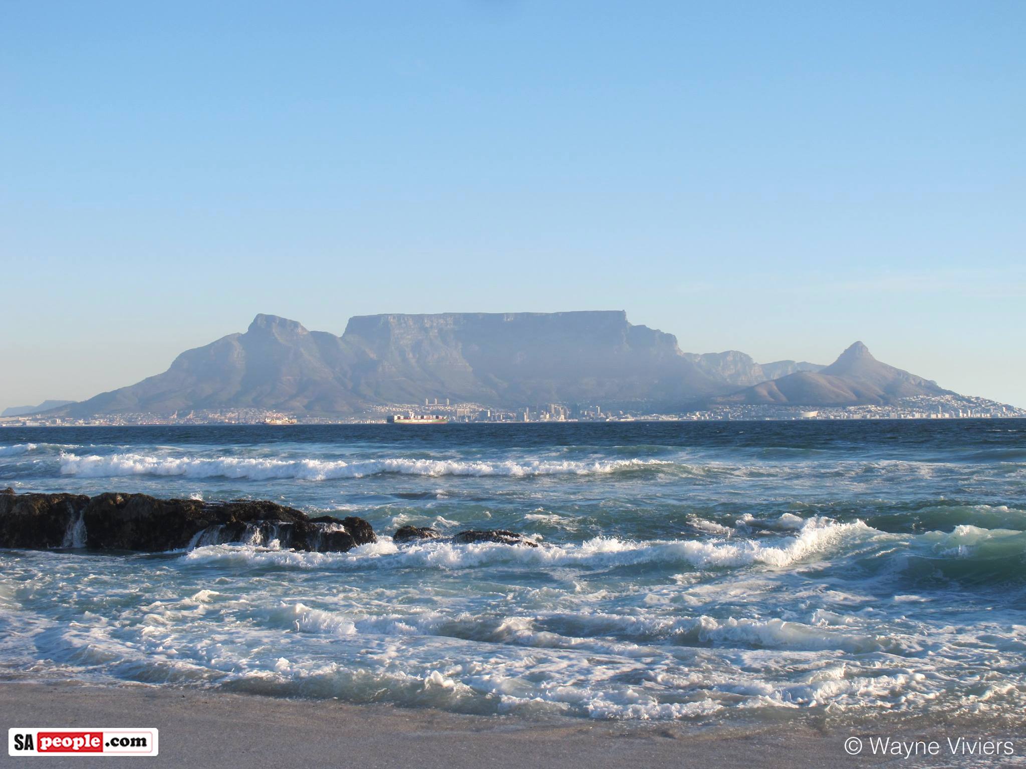 Table Mountain ocean Cape Town, South Africa