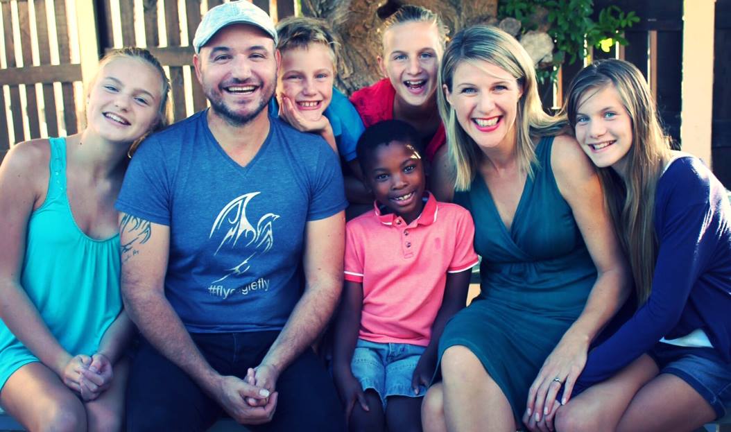 Jeremy Olivier and his beautiful family