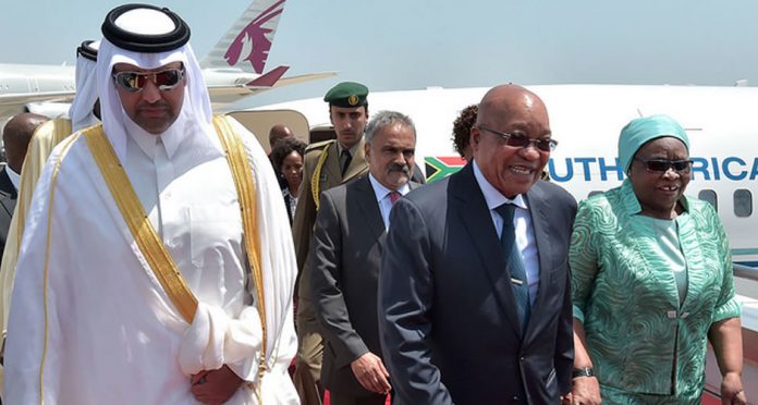 Zuma in Doha Zuma in Doha