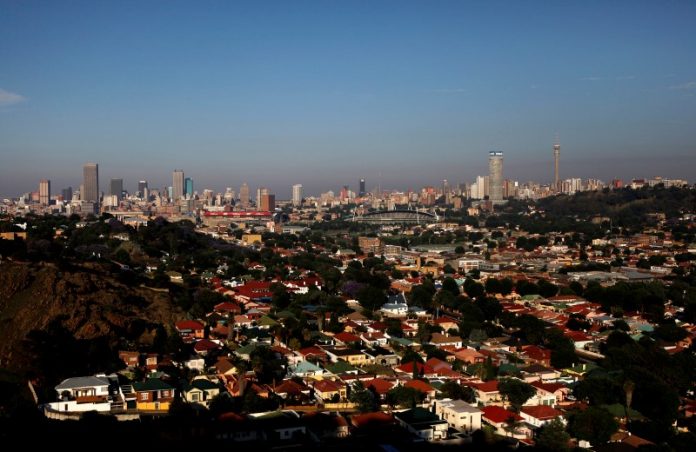 A view of the city of Johannesburg johannesburg