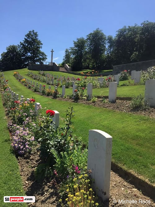 South African cemetery in Italy