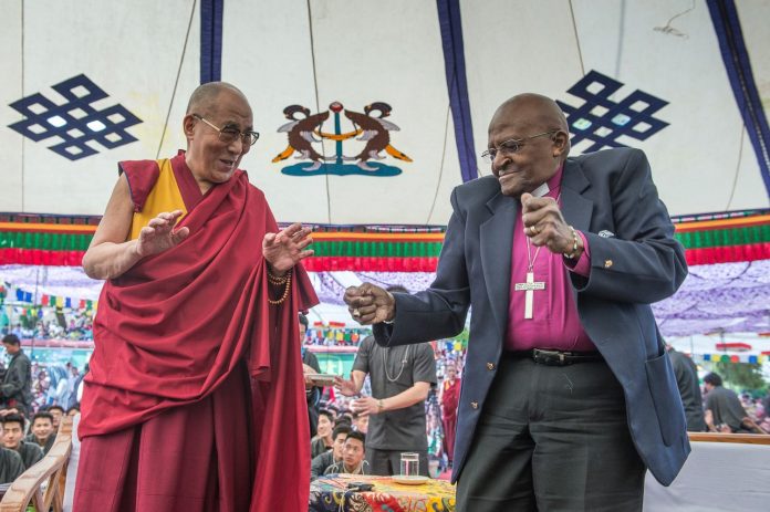 Desmond Tutu and Dalai Lama