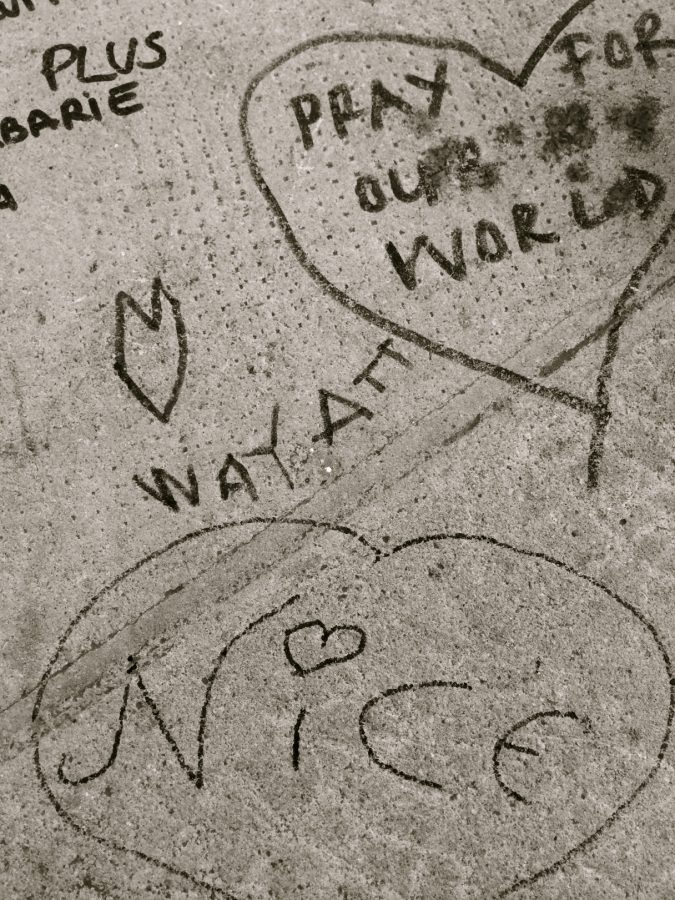 “Pray for our world.”