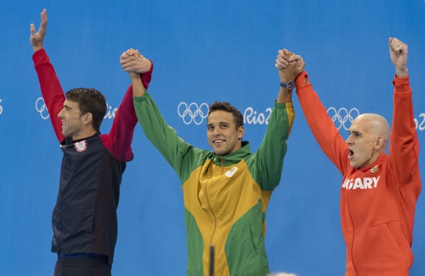 Olympic Swimming - 100m Butterfly final - Olympicpark Stadium - Rio - Brazil