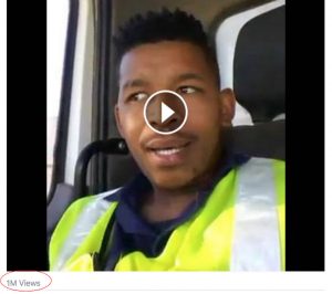 Josh's video reaches 1 million views