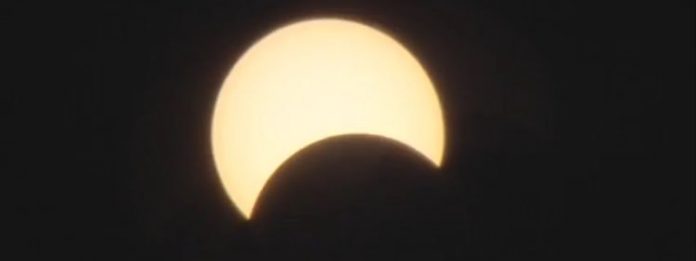 Partial solar eclipse