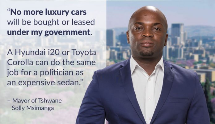 Tshwane Mayor Solly