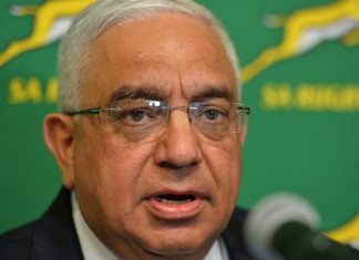 SA Rugby president Mark Alexander