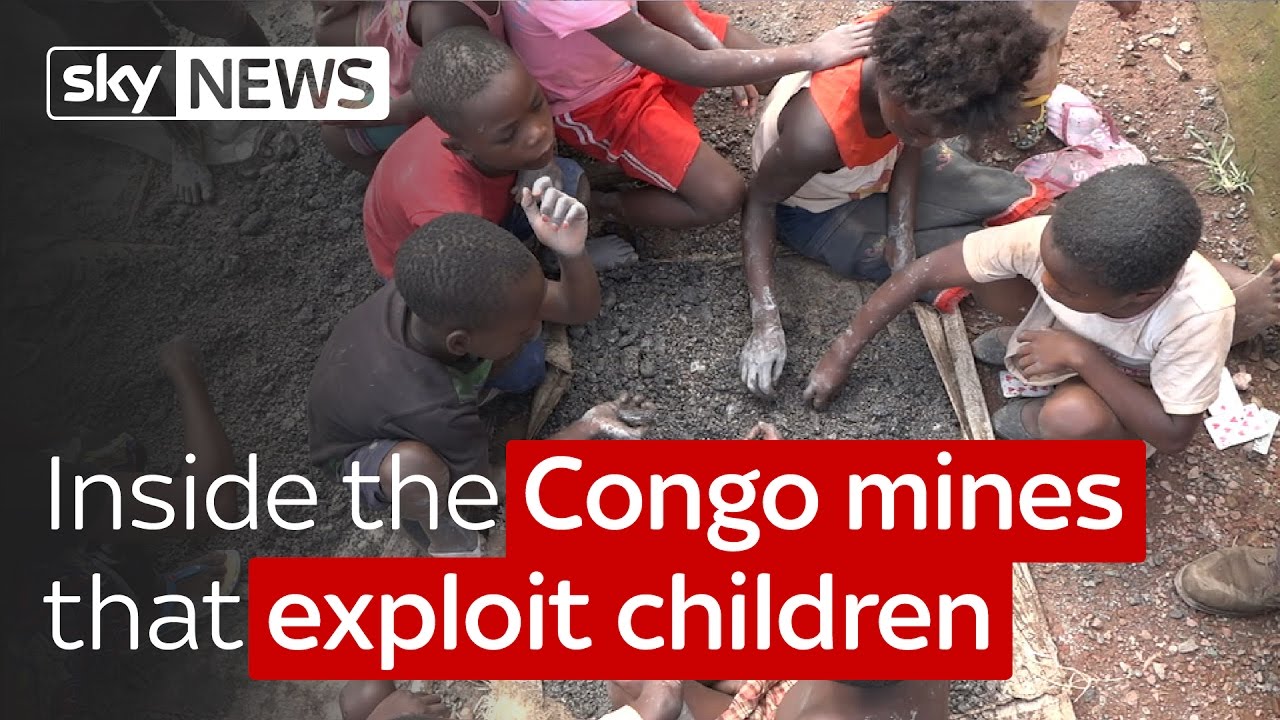 Heartbreaking Expose of Children Mining So We Can Use Cell Phones and