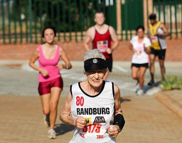 Deirdre Larkin South African granny runner