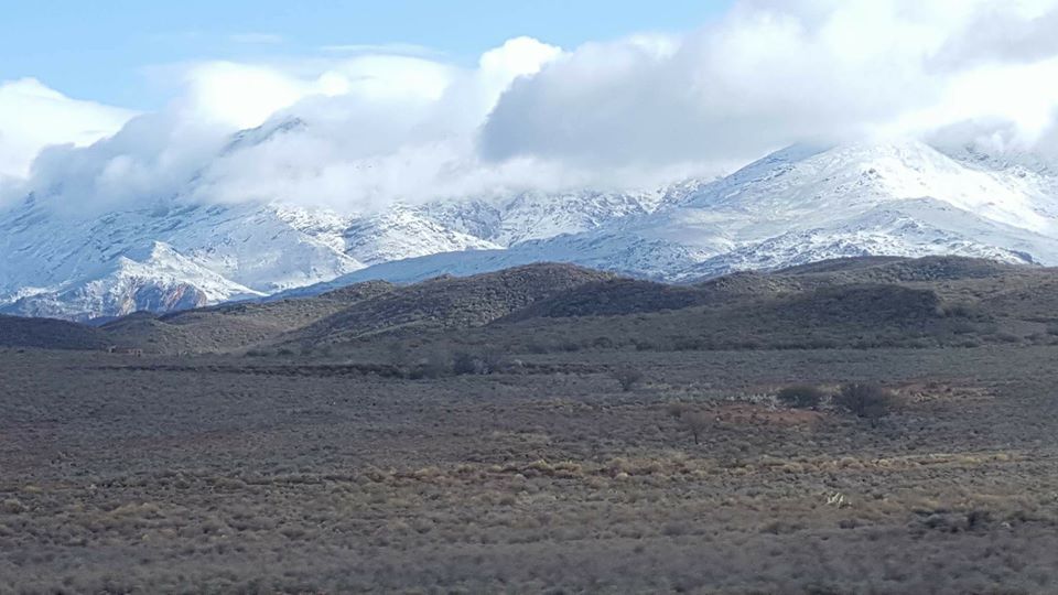 Snowing in South Africa from the Drakensberg to Table Mountain