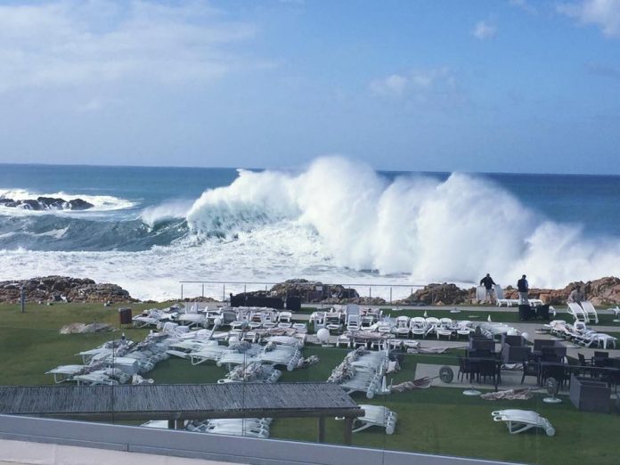 Photos of the Massive Swell that Hit Plettenberg Bay's Shores Last Week