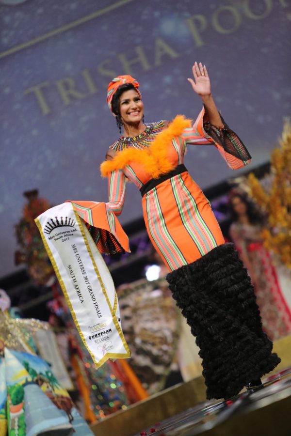 Mrs Universe Finalists Dazzle in their Colourful Costumes in Durban
