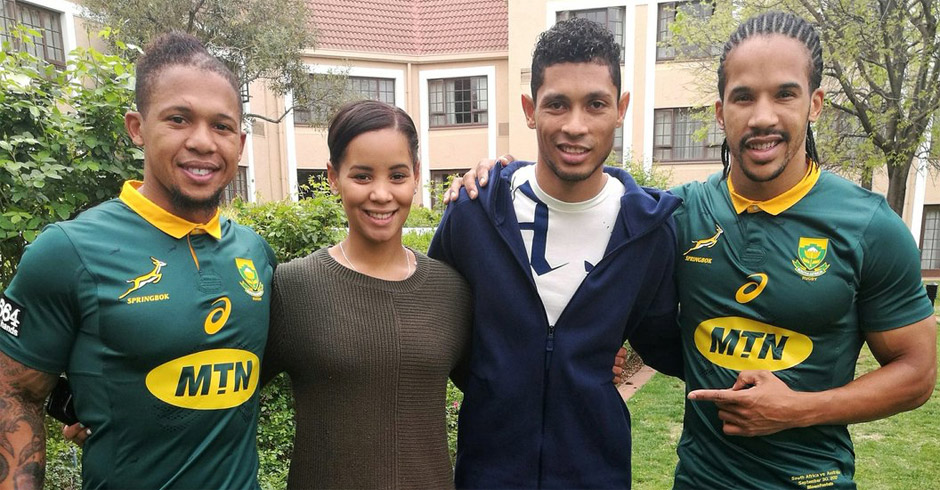 Wayde Van Niekerk Words Of Inspiration To Springboks Ahead Of Wallabies Match In Bloemfontein Sapeople Worldwide South African News
