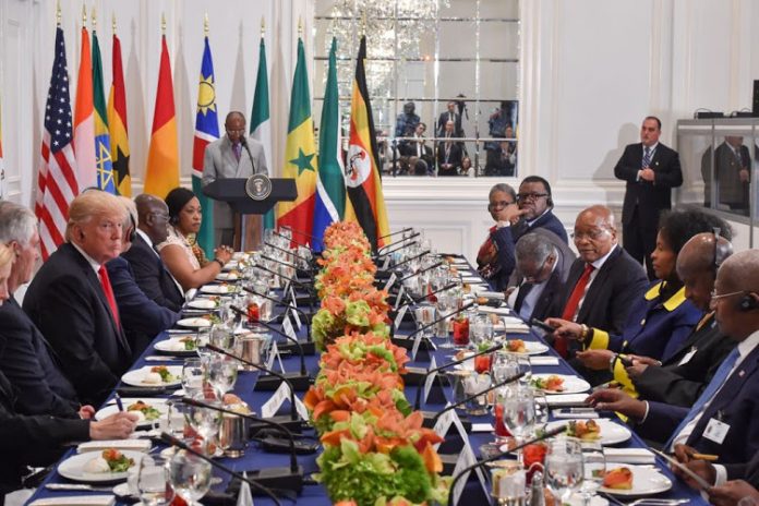 zuma and trump lunch