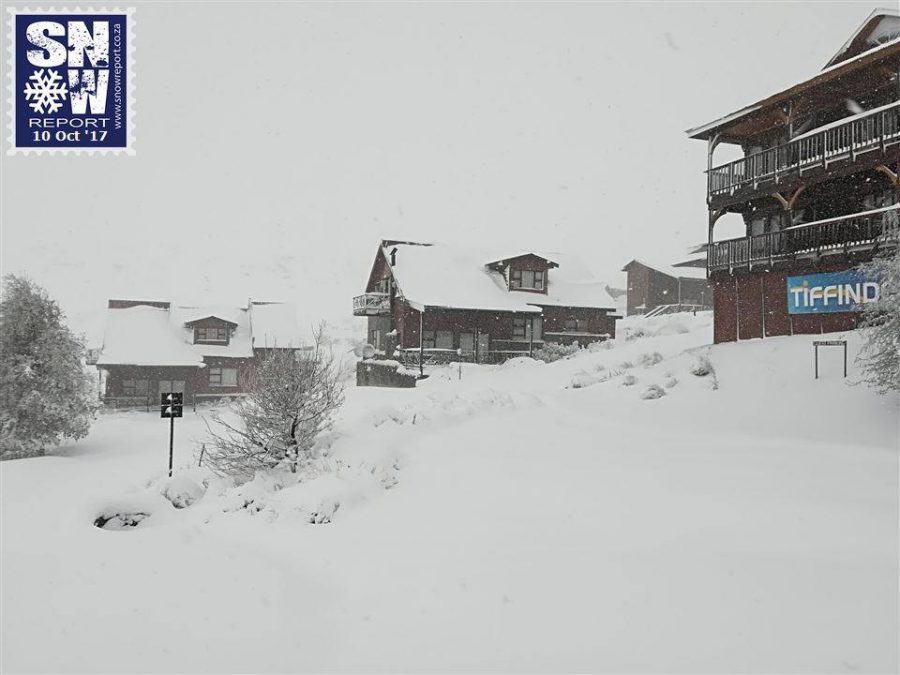 Snow at the Tiffindell Ski Resort in the Eastern Cape