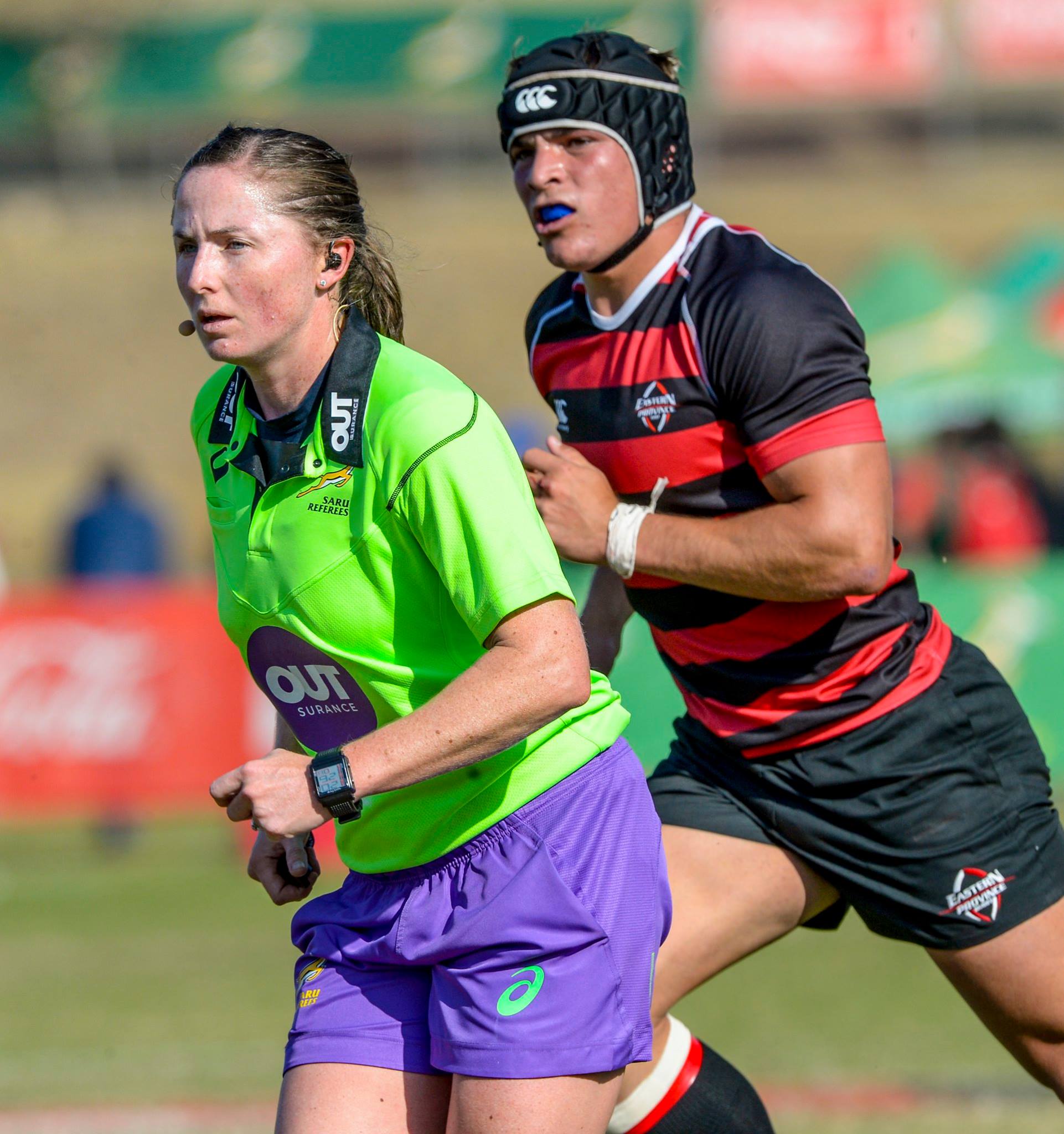 Aimee BarrettTheron 1st Woman on SA Rugby Referees' Premier Panel SAPeople