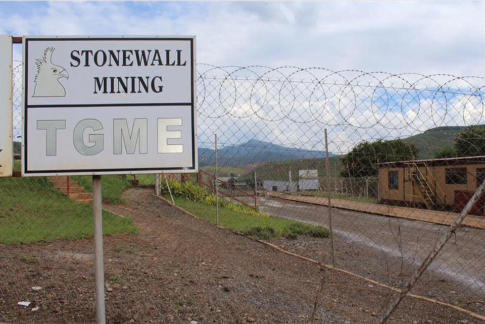 TMGE (Pty) LTD and Stonewall Mining (Australian Listed Company)