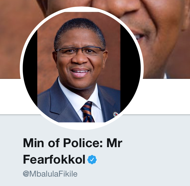 South African Minister of Police