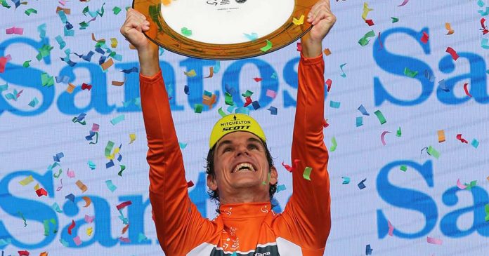 Daryl Impey, South African professional road cyclist wins Tour Down Under