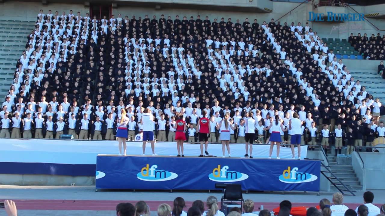 WATCH South African School DF Malan's Cheerleading Display at MTBS