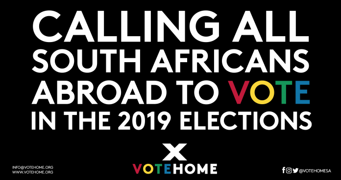 Calling All South Africans Abroad to vote Calling All South Africans Abroad to vote