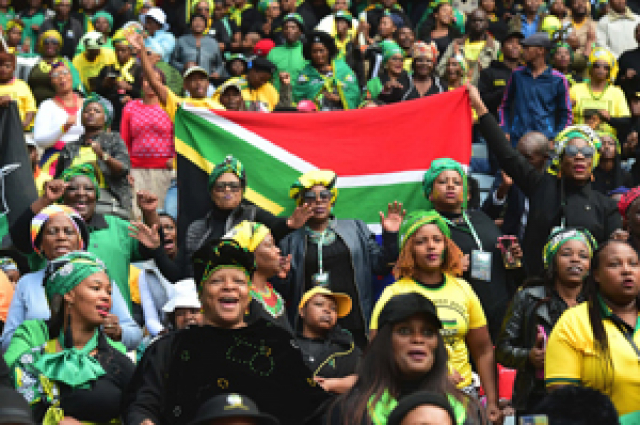 winnie mandela funeral sa flag