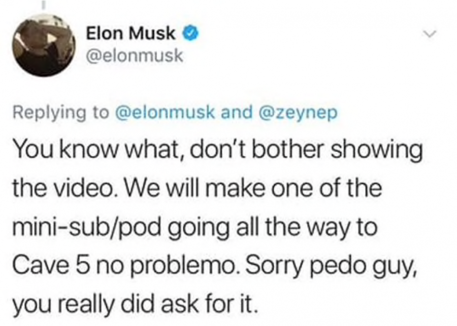 Elon Musk tweet