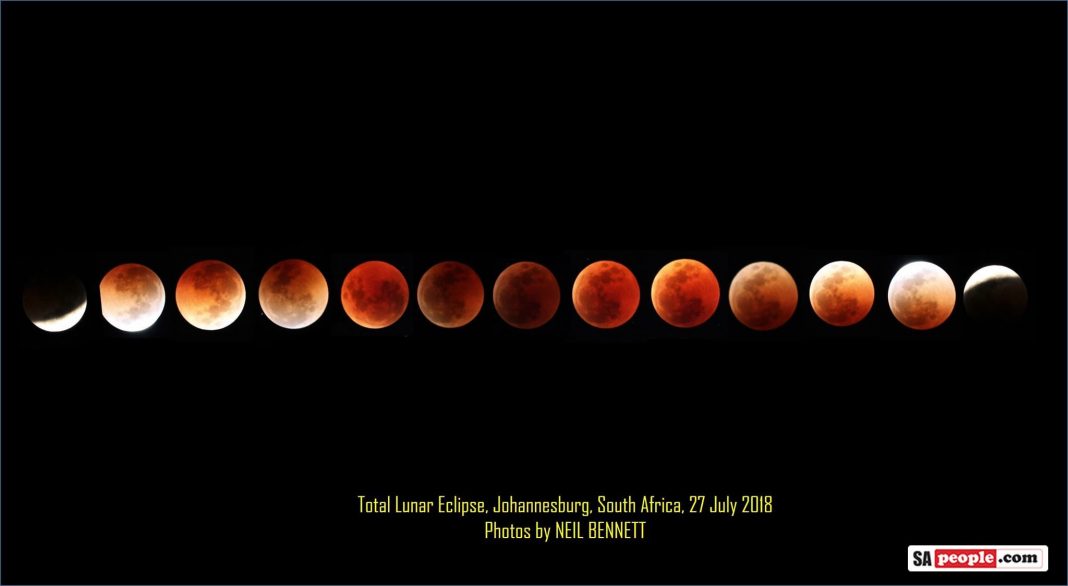 PHOTOS Of Last Night's Moon from South Africa & The World A Total